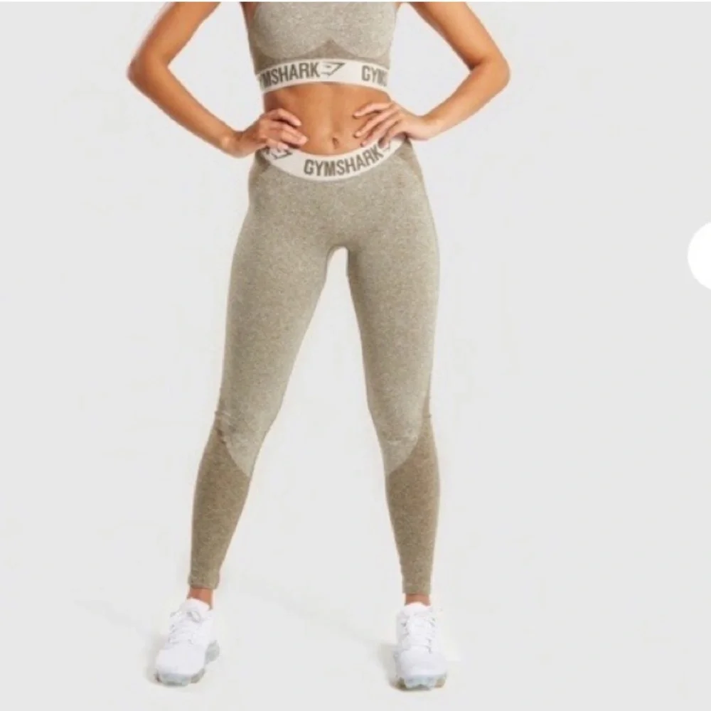 Gymshark Olive Green Flex Leggings - Picture 3 of 7